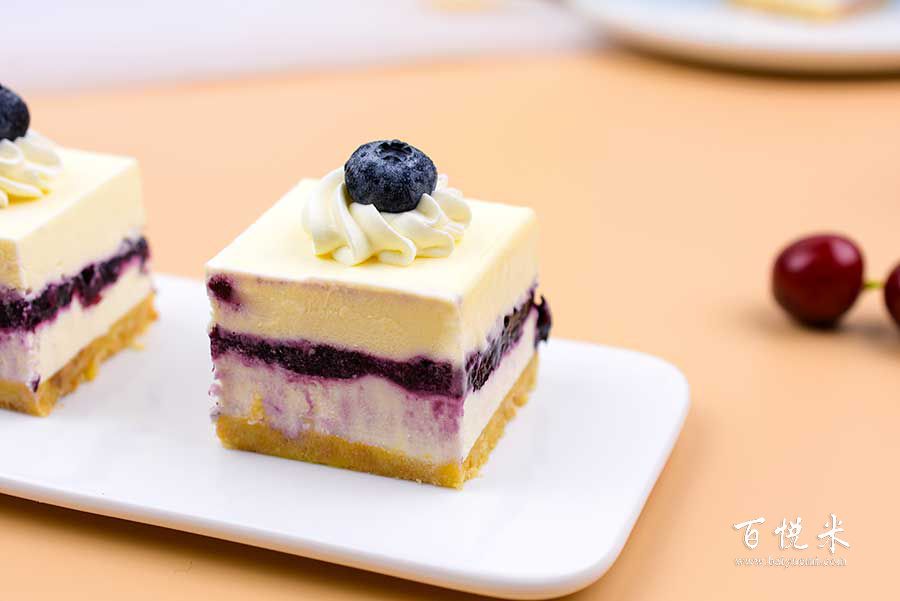 藍莓芝士蛋糕的做法視頻大全_西點培訓學習教程