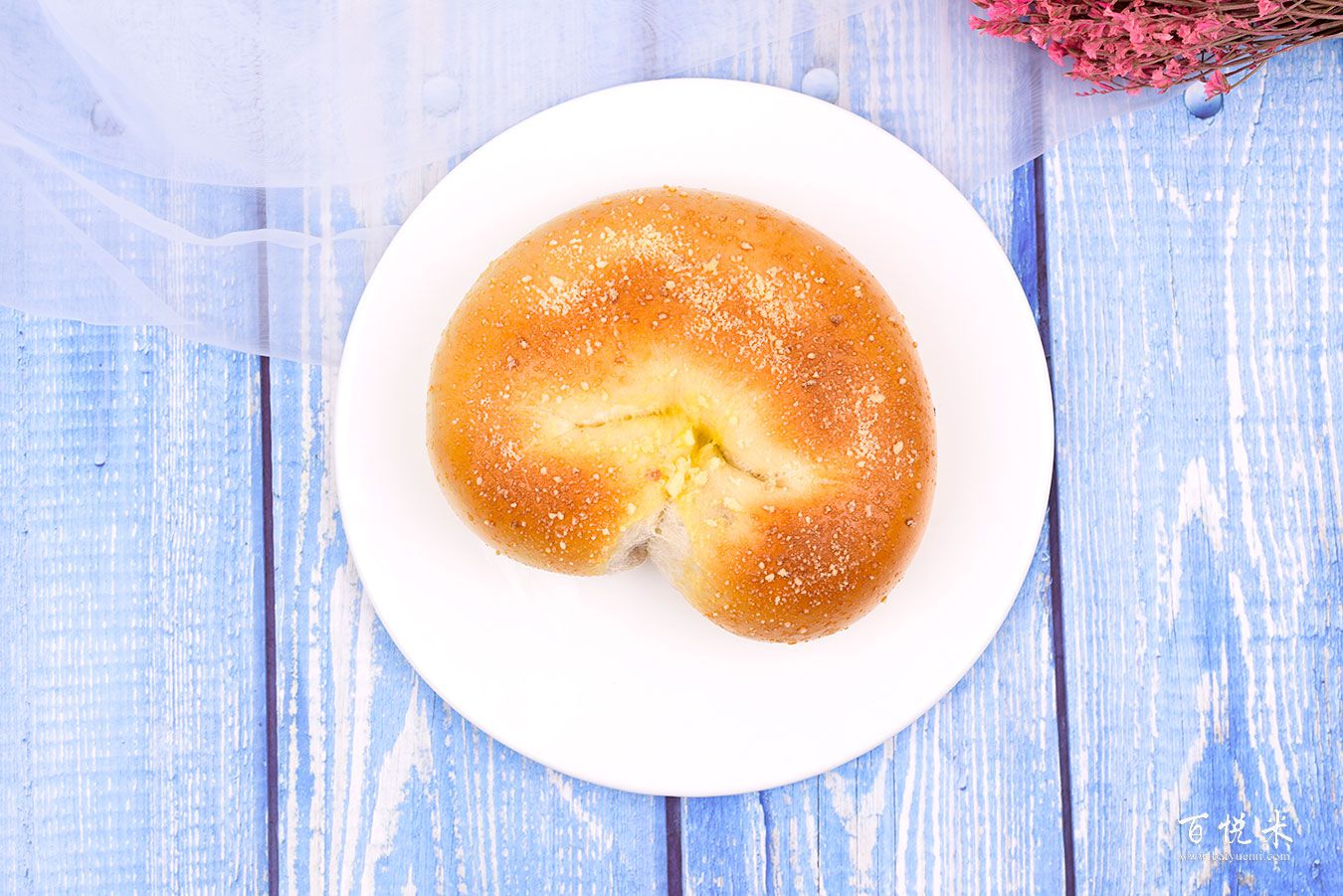 香芋麻薯面包高清圖片大全【蛋糕圖片】_477