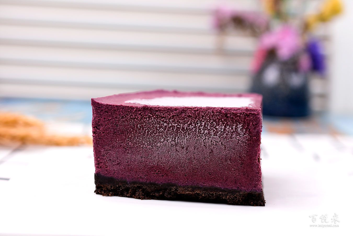 藍(lán)莓慕斯蛋糕高清圖片大全【蛋糕圖片】_831