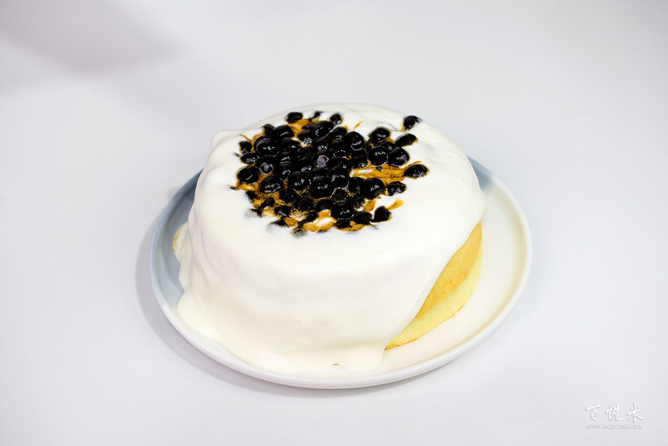 珍珠奶茶云朵蛋糕高清圖片大全【蛋糕圖片】_885