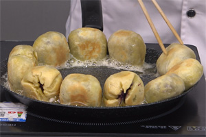 爆漿紫薯仙豆糕的做法大全，紫薯仙豆糕西點(diǎn)培訓(xùn)圖文教程分享