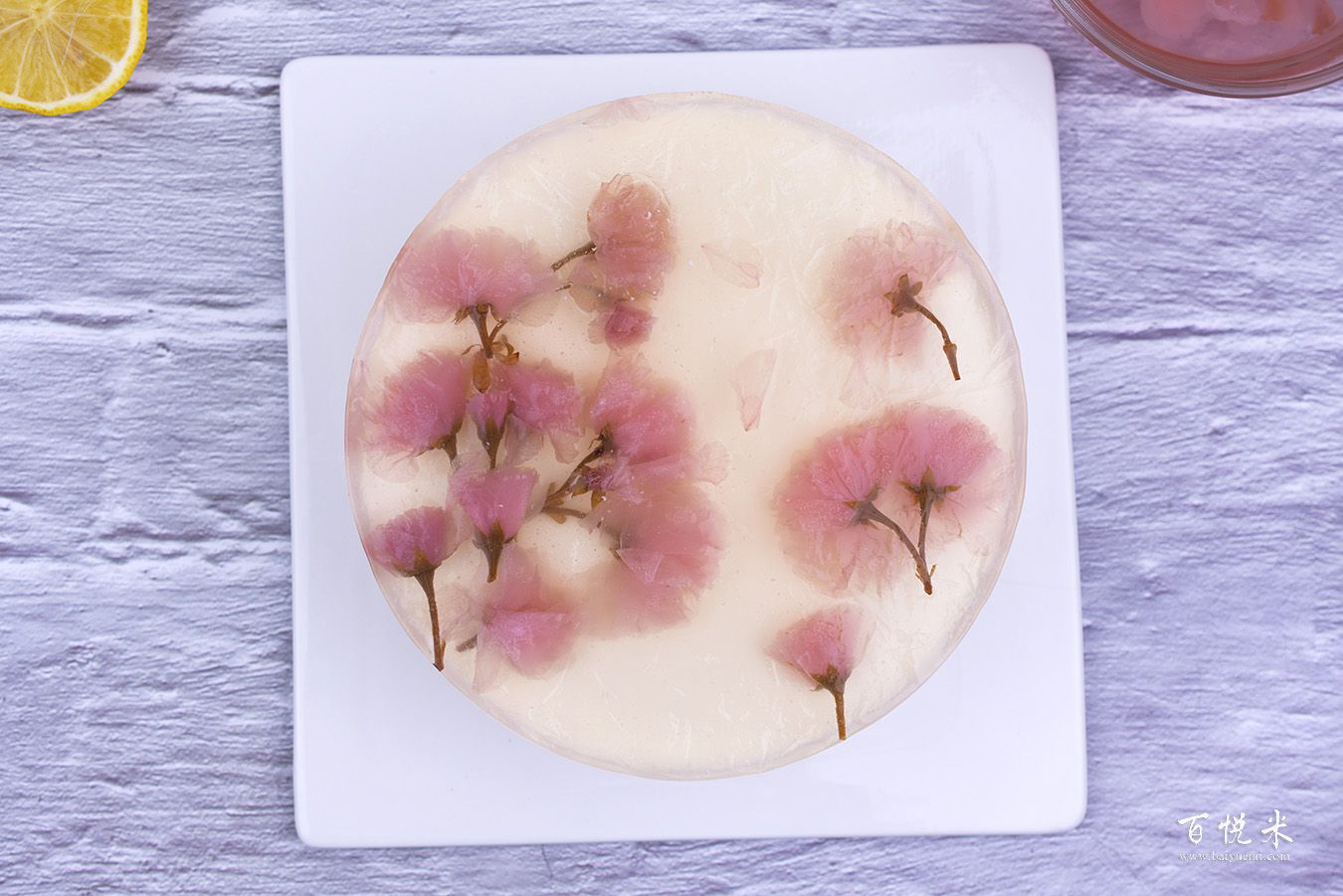 櫻花酸奶慕斯高清圖片大全【蛋糕圖片】_1037