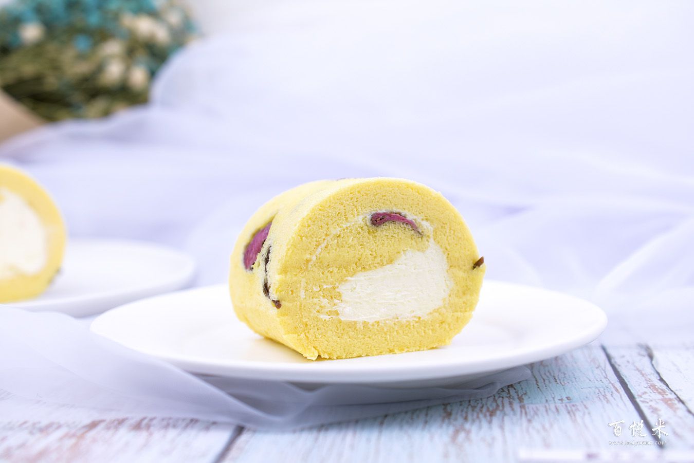 櫻花蛋糕卷高清圖片大全【蛋糕圖片】_1146