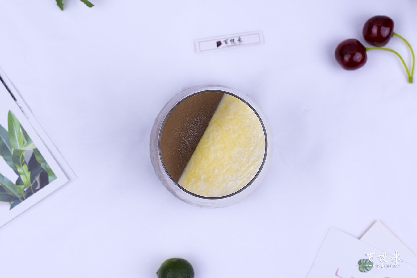 巧克力牛奶心形布丁高清圖片大全【蛋糕圖片】_1275