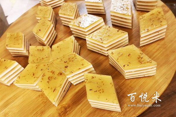 千層糕是用什么材料做的？